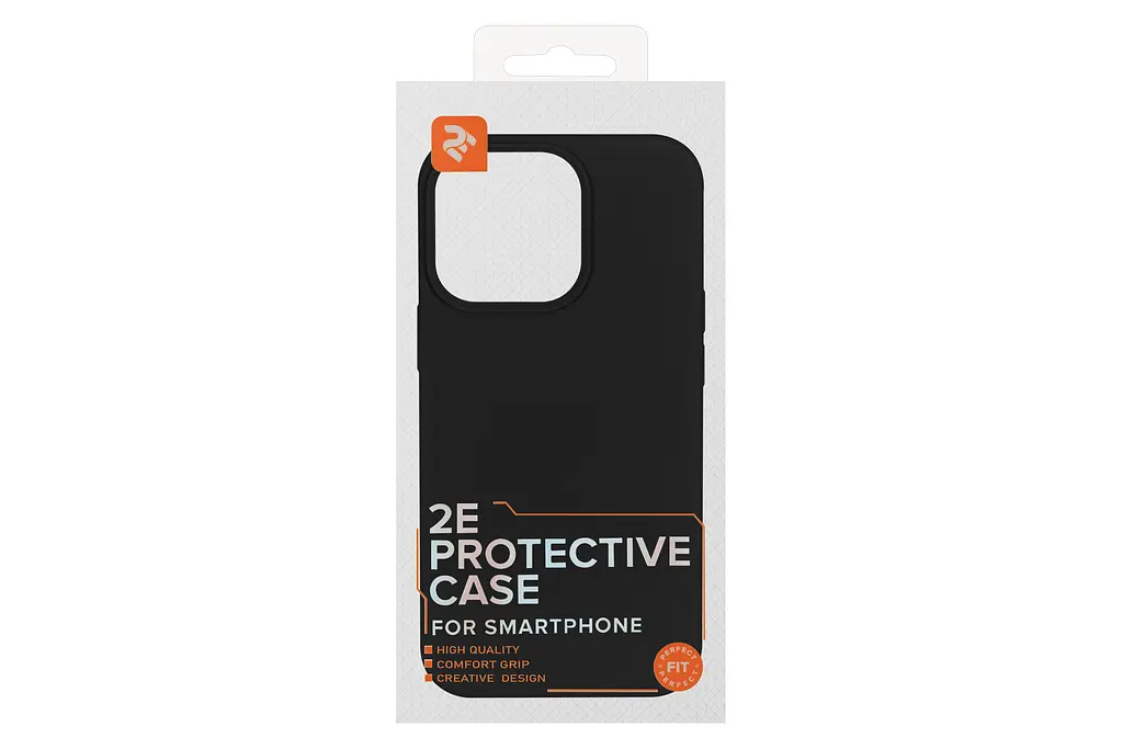 Чехол 2Е Basic для iPhone 13 Pro, Liquid Silicone, черный 2E teh0019488 - фото 2