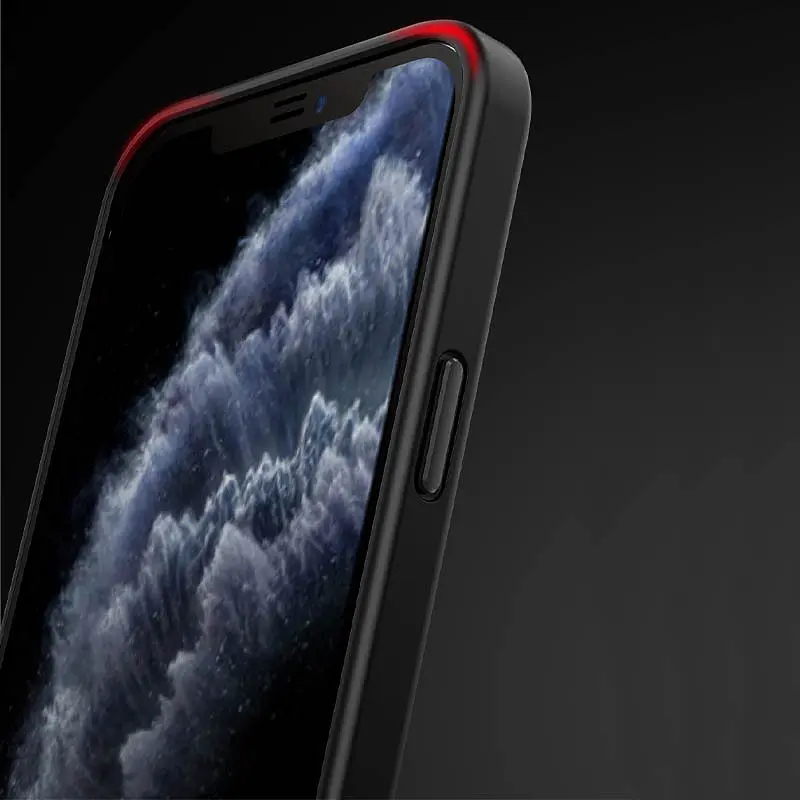 TPU+PC чохол Metal Buttons для Apple iPhone 13 (6.1") Чорний / Black - фото 2