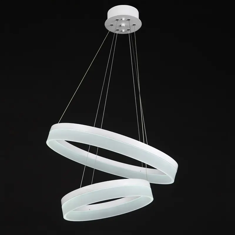 Світильник стельовий Brille підвісний світлодіодний BR-962S/36W + 24W WH led - фото 4