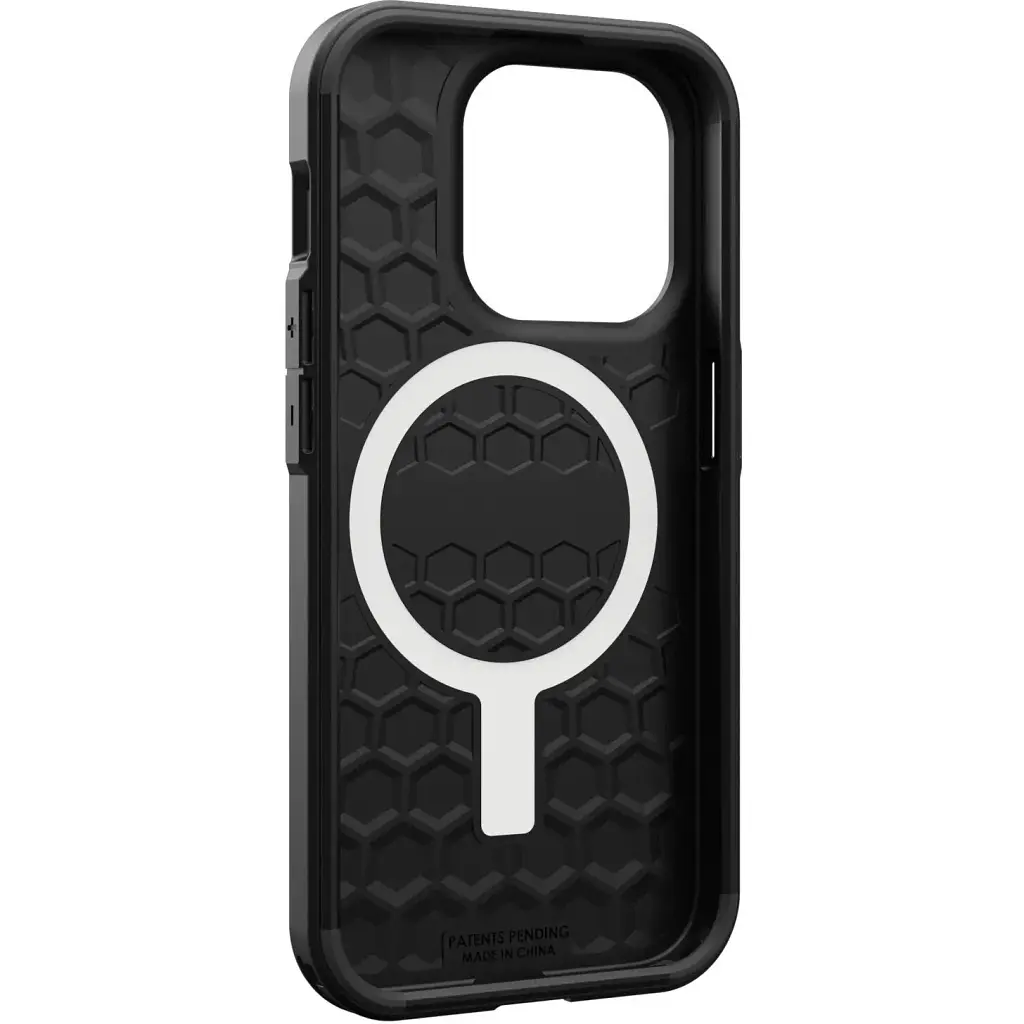 Чохол-накладка Urban Armor Gear Civilian Magsafe для Apple iPhone 15 Pro Black (114275114040) - фото 5