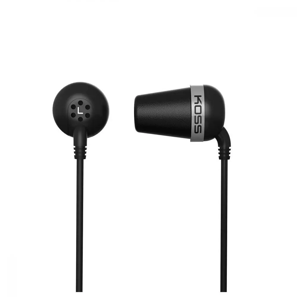 Навушники без мікрофона Koss The Plug Black (196635.101) - фото 3