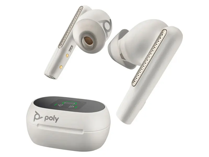 Навушники TWS POLY Voyager Free 60+ White (7Y8G5AA) - фото 6