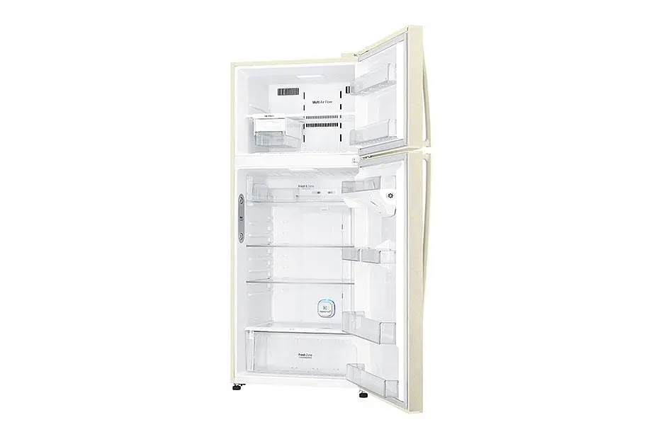 Холодильник LG GN-H702HEHZ 180х73х78см 2 дв холодильне відділення 378 л морозильне відділення 129 л A++,NF Бежевий (GN-H702HEHZ) - фото 9