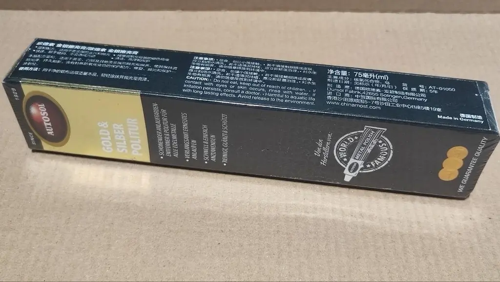 Autosol Gold & Silver Polish, Поліроль для золота та срібла 100г - фото 5