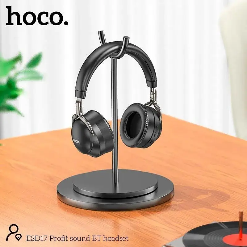 Наушники беспроводные Hoco ESD17 Profit sound BT headset - фото 8