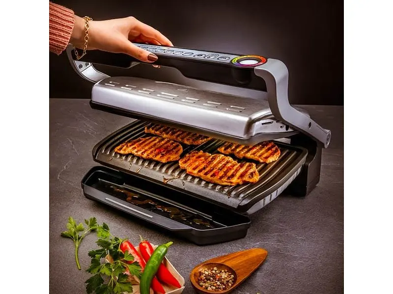 Електрогриль Tefal OptiGrill+ XL GC724D12 - фото 5