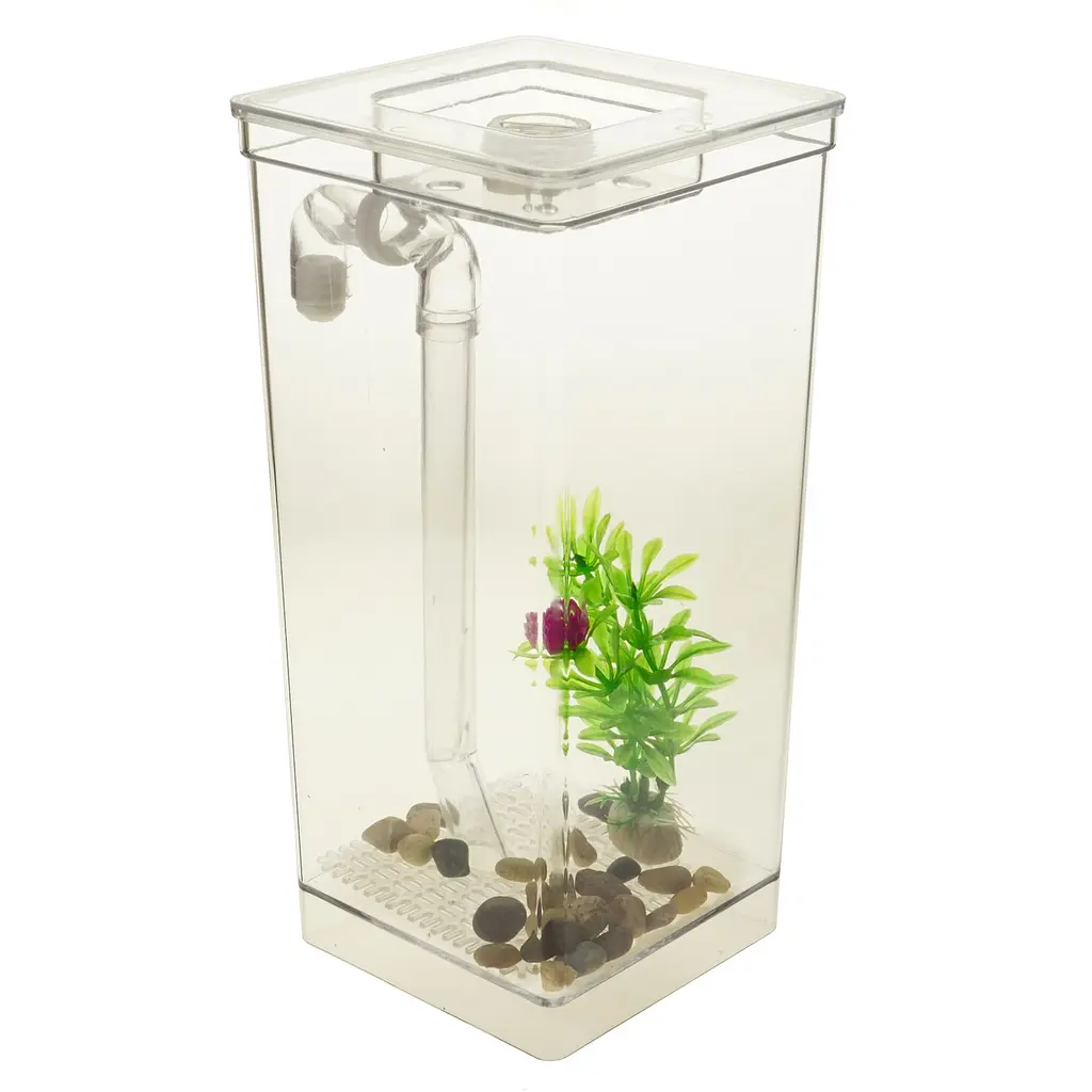 Маленький самоочисний акваріум з LED підсвічуванням My Fun Fish - фото 2