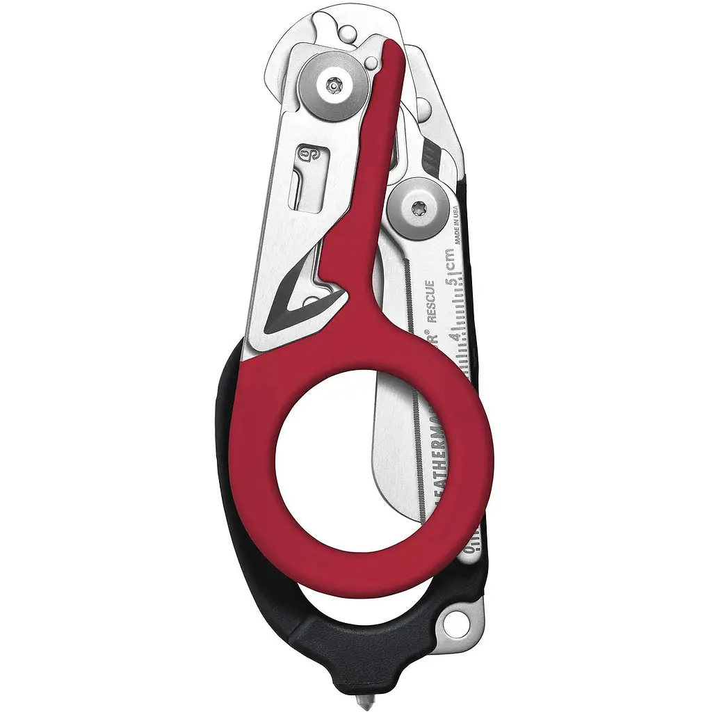 Ножиці Leatherman Raptor Rescue utility 6 в 1 чохол Red/Black - фото 3