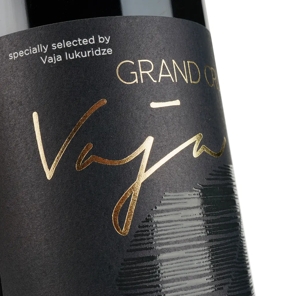 Вино Shabo Vaja Grand Cru Каберне Сапераві Мерло, червоне, сухе, 13,2%, 0,75 л - фото 3