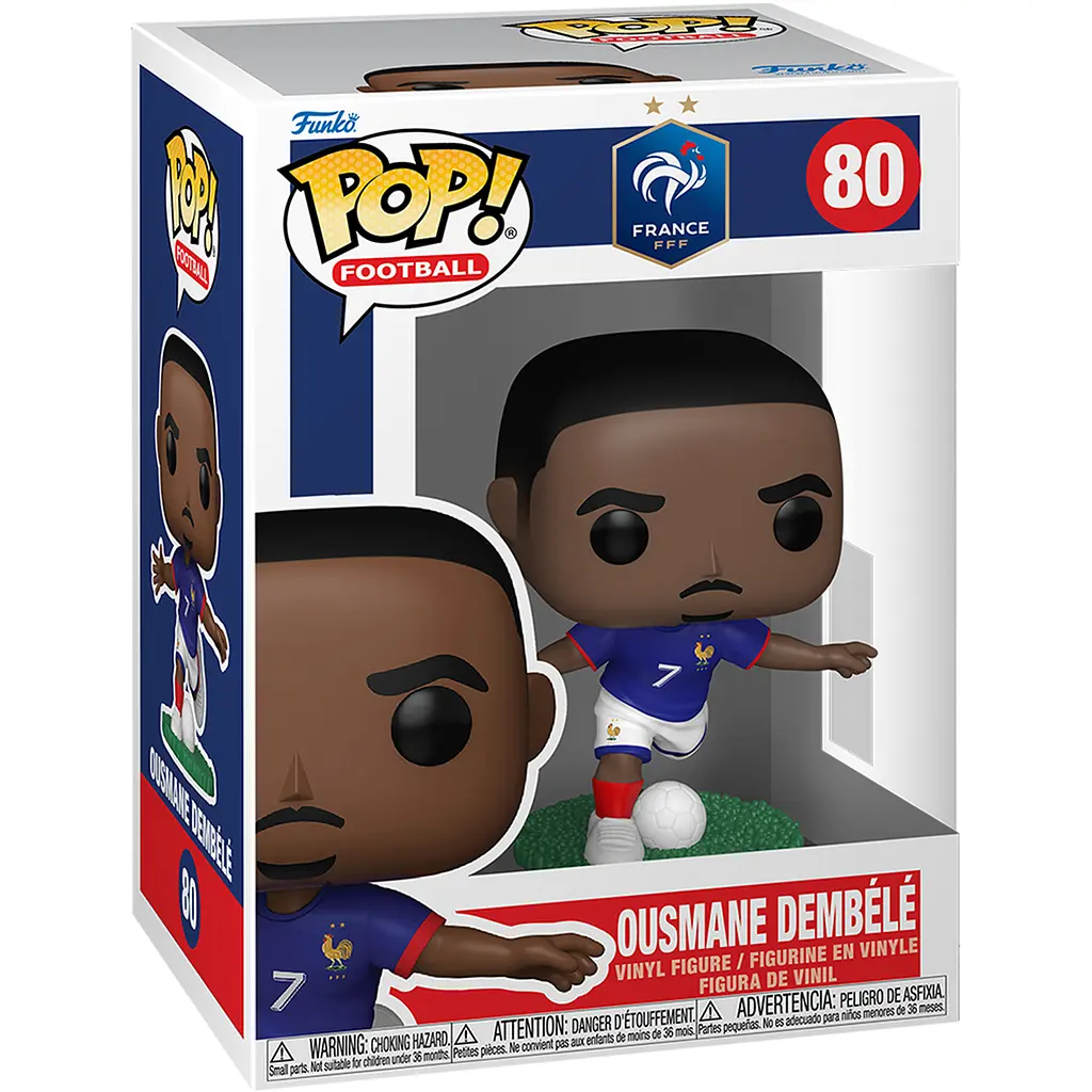Игровая фигурка Funko POP! Футбол: Франция - Усман Дембеле (92732) - фото 2
