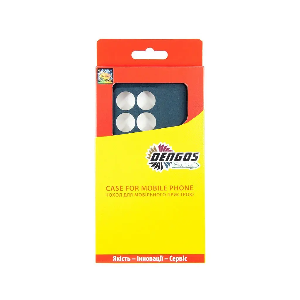 Чохол до мобільного телефона Dengos Carbon Motorola Edge 60 Fusion Blue (DG-TPU-CRBN-245) - фото 3