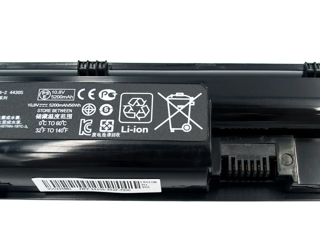 Акумулятор для HP ProBook 4330s 4331s 4430s 4431s 4435s 4436s 4530s 4535s 10.8V 5200 mAh (4430S-3S2P-5200) - фото 3