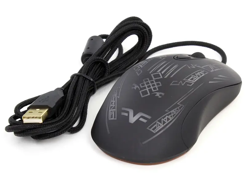 Миша Frime Black Panther USB Black (FMP18100) - фото 4