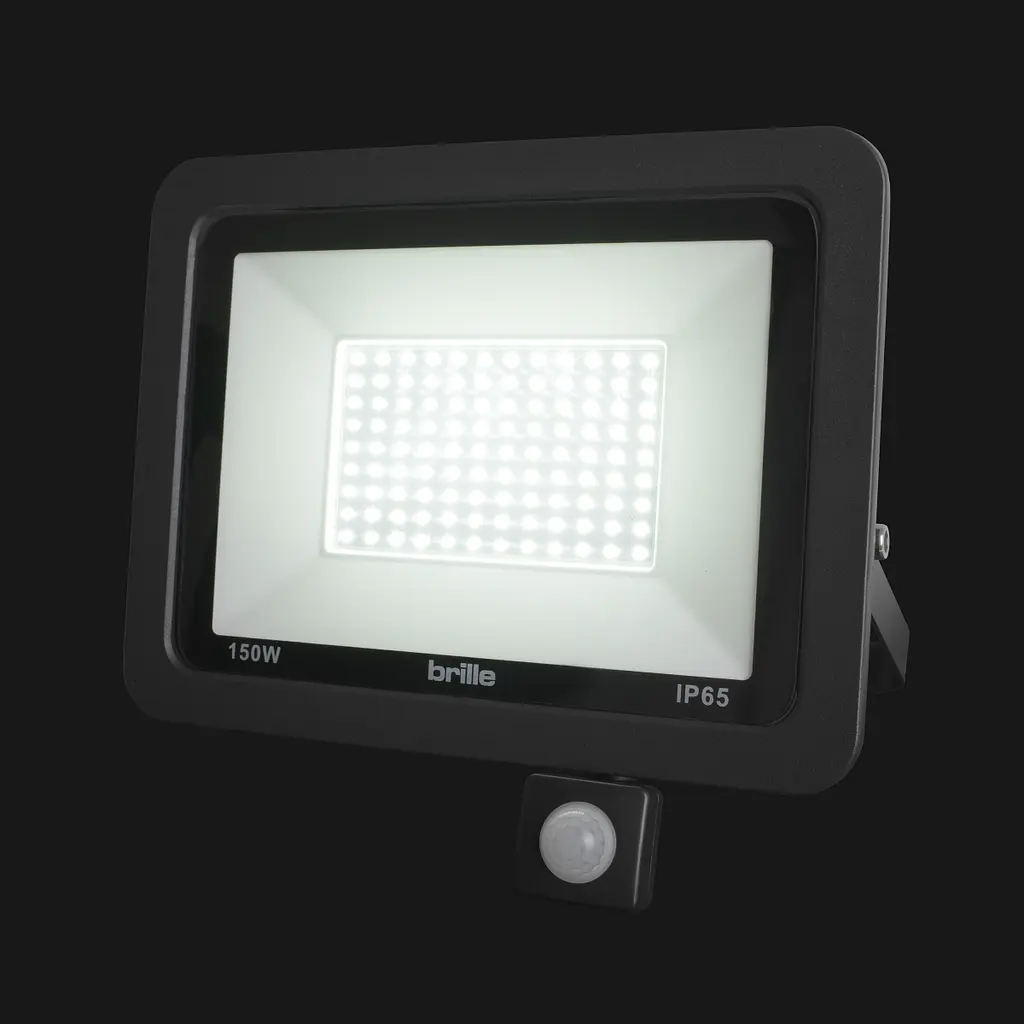 Світлодіодний прожектор Brille з датчиком руху HL-19P/150W CW IP65 - фото 3
