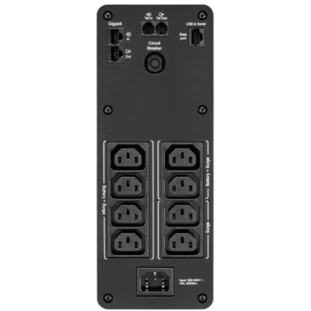 Джерело безперебійного живлення APC Back UPS Pro 1200VA/720W, LCD, USB, 6+2 C13, (BR1200SI) - фото 4