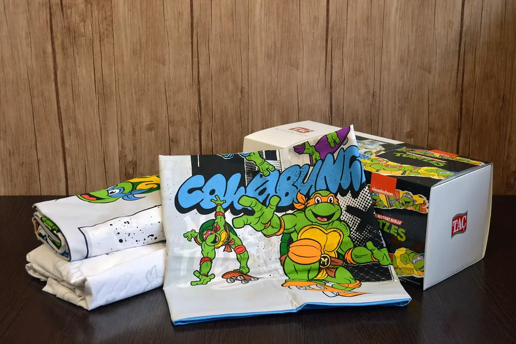 Підлітковий комплект Disney Ninja Turtles Four Ранфорс / простирадло на резинці Tac pbe0051162 - фото 2