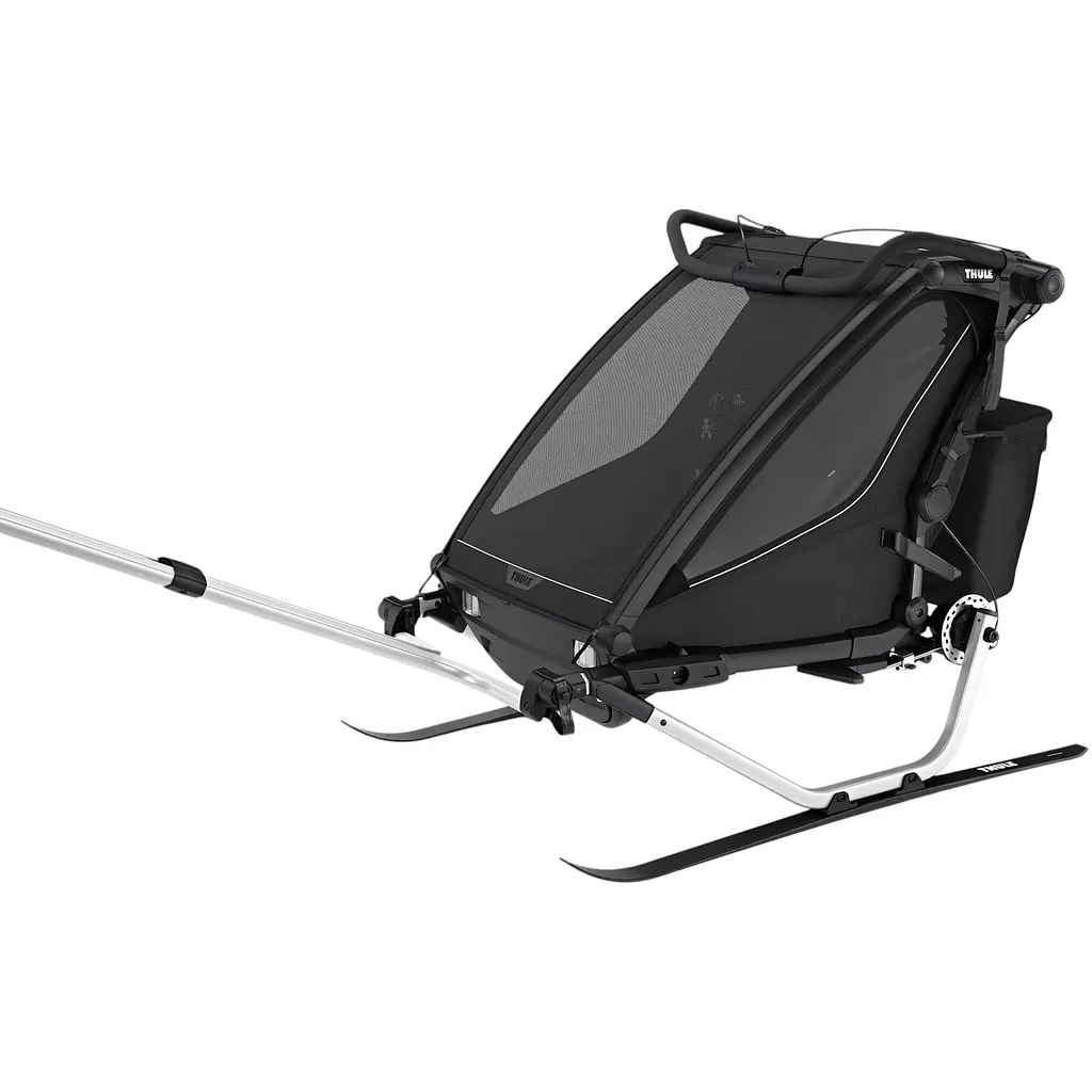 Дитяча коляска Thule Chariot Sport 2 Double (Black) (TH 10201031) - фото 9