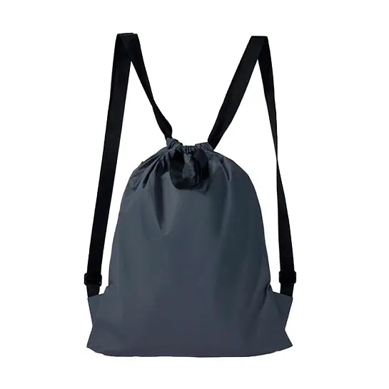 Рюкзак 90FUN NINETYGO Lightweight Urban Drawstring Backpack Dark Grey [83217] - фото 2