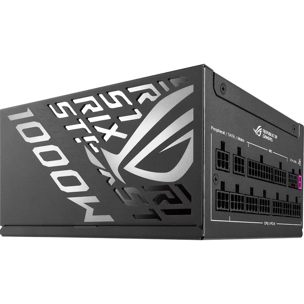 Блок питания Asus ROG STRIX 1000W Platinum (90YE00W1-B0NA00) [140655] - фото 6