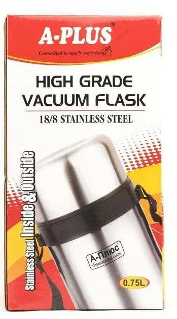 Термос харчовий з нержавіючої сталі A-PLUS 1663 750 ml з чохлом - фото 4