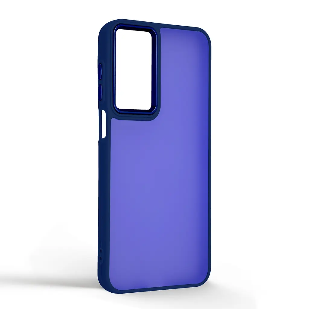 Противоударный чехол для Samsung Galaxy A16 4G (A165), Frame, синий, панель-накладка, термополиуретан TPU + поликарбонат PC, защита всего корпуса, защита кнопок и камеры, устойчив к деформациям, ArmorStandart (ARM84801) - фото 2