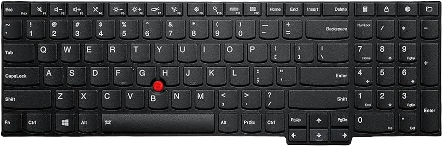 Клавіатура для ноутбуку Lenovo ThinkPad L570 Black (04Y2377) - фото 2