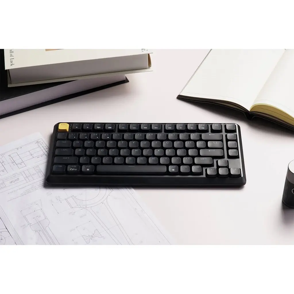 Клавиатура Keychron J1 82 Key K Pro Banana Switch RGB Black (J1-H4-UA) [159742] - фото 9