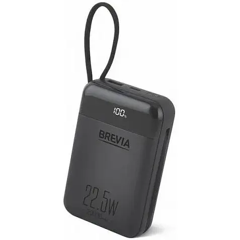 Аккумулятор портативный Brevia 20000mAh 22.5W Type-C+Lightning 45222 - фото 7
