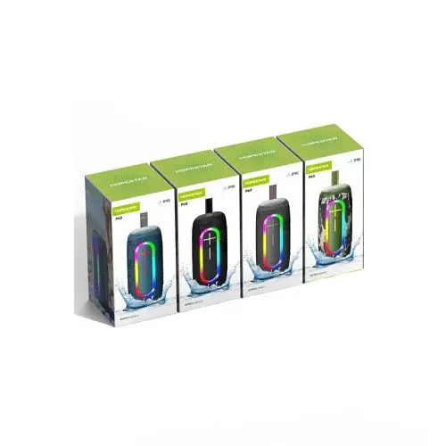 Колонка Bluetooth HOPESTAR P60 LED 20W бездротова акустика чорна (6972567700850) 6972567700850 - фото 2