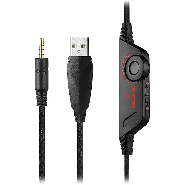 Ігрові навушники REAL-EL GDX-7650 Black/Red (EL124100043) [112560] - фото 7