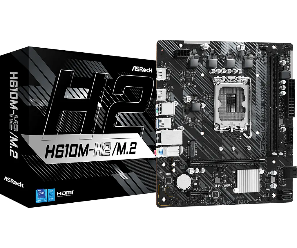 Материнська плата ASRock H610M-H2/M.2 LGA 1700 (H610M-H2/M.2) - фото 4