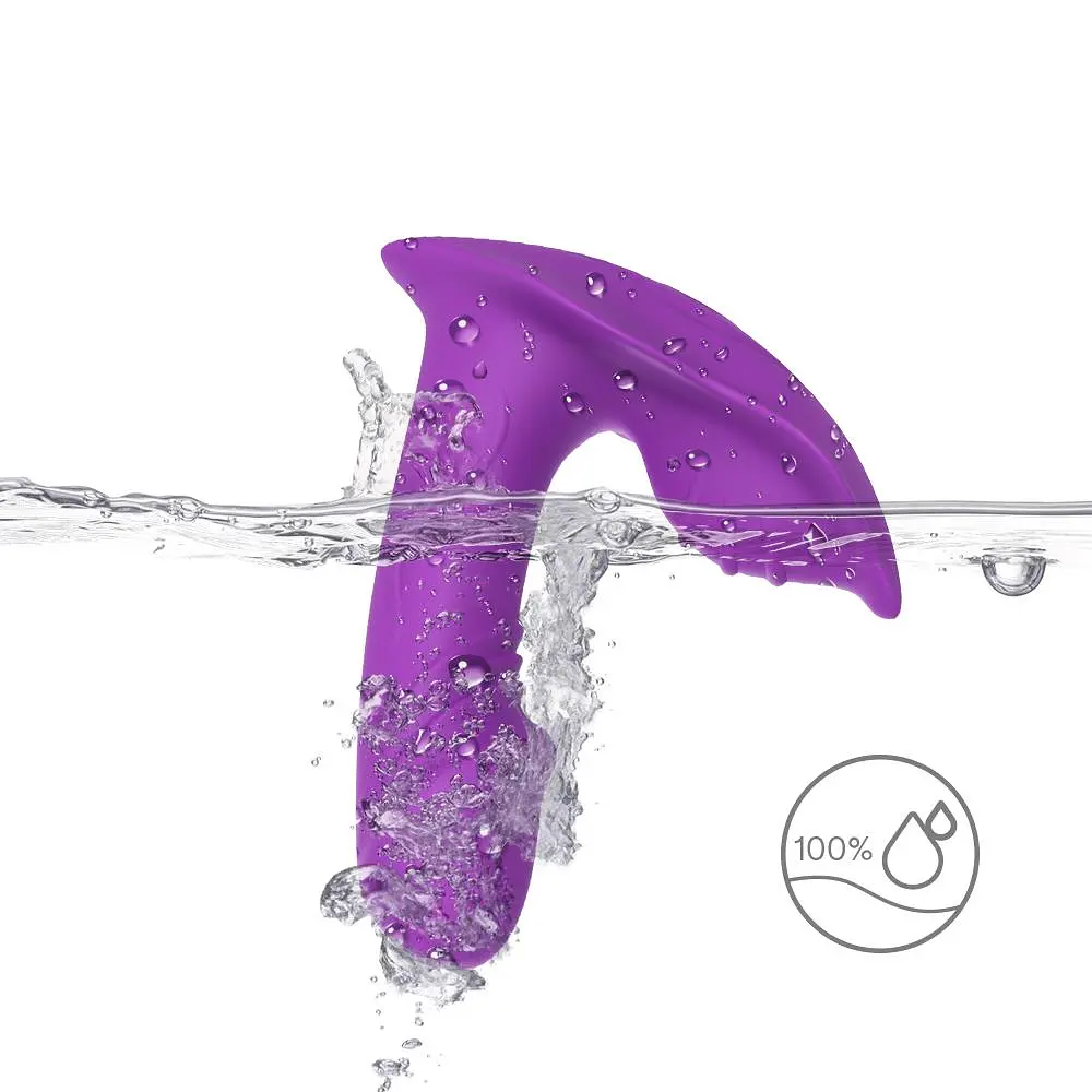 Вібратор B-Series Joy Whistle 10.1 см (фіолетовий) - фото 12