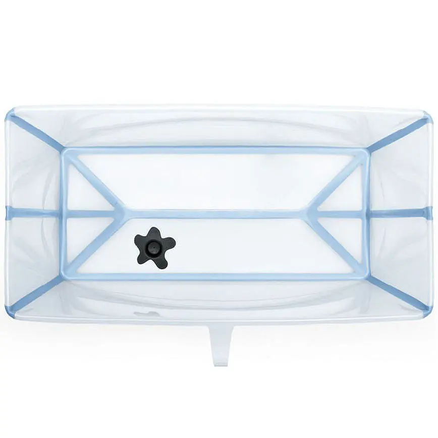Набір Stokke Flexi Bath: ванночка складна та адаптер, блакитний (531513) - фото 4