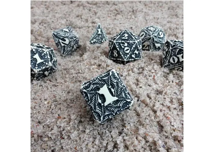 Набор кубиков Dracopolis Dice Set: Scandinavian Blackfang , 7 шт. (SDCP01) - фото 4