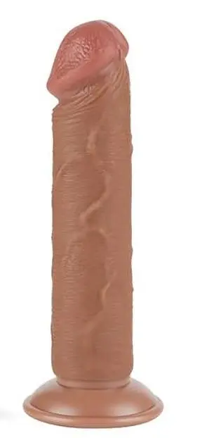 Фалоімітатор LoveToy Sliding-Skin Dual Layer Dong 8, 20 см
