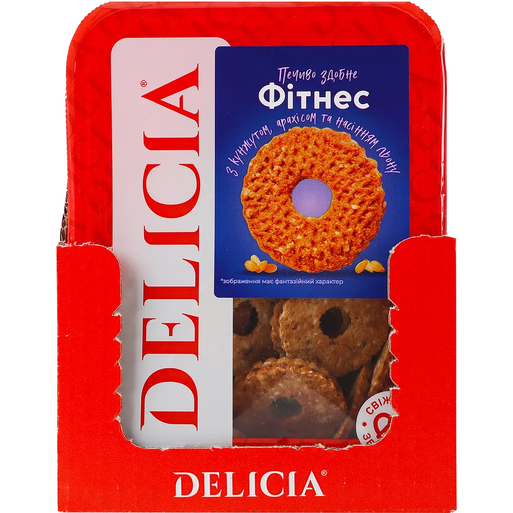 Печиво здобне Delicia Фітнес 250 г - фото 3