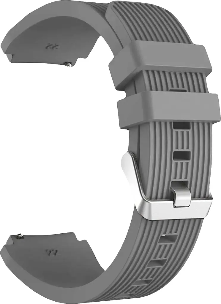 Ремінець для смарт-годин BeWatch Amazfit Pop 3S 3R 22 мм Сірий (1012104.1) - фото 2