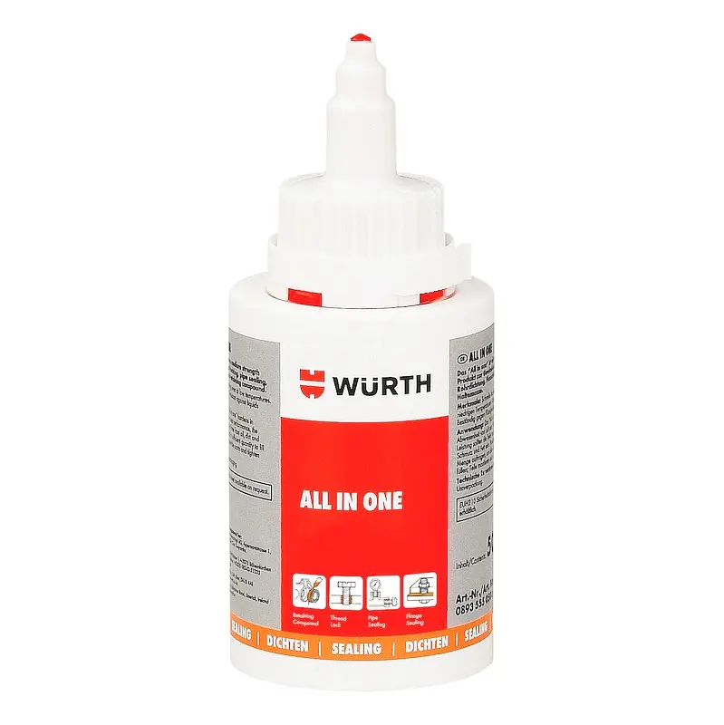 Герметик анаеробний Wurth All-In-One, DOS-Sys. 50мл(0893555050)