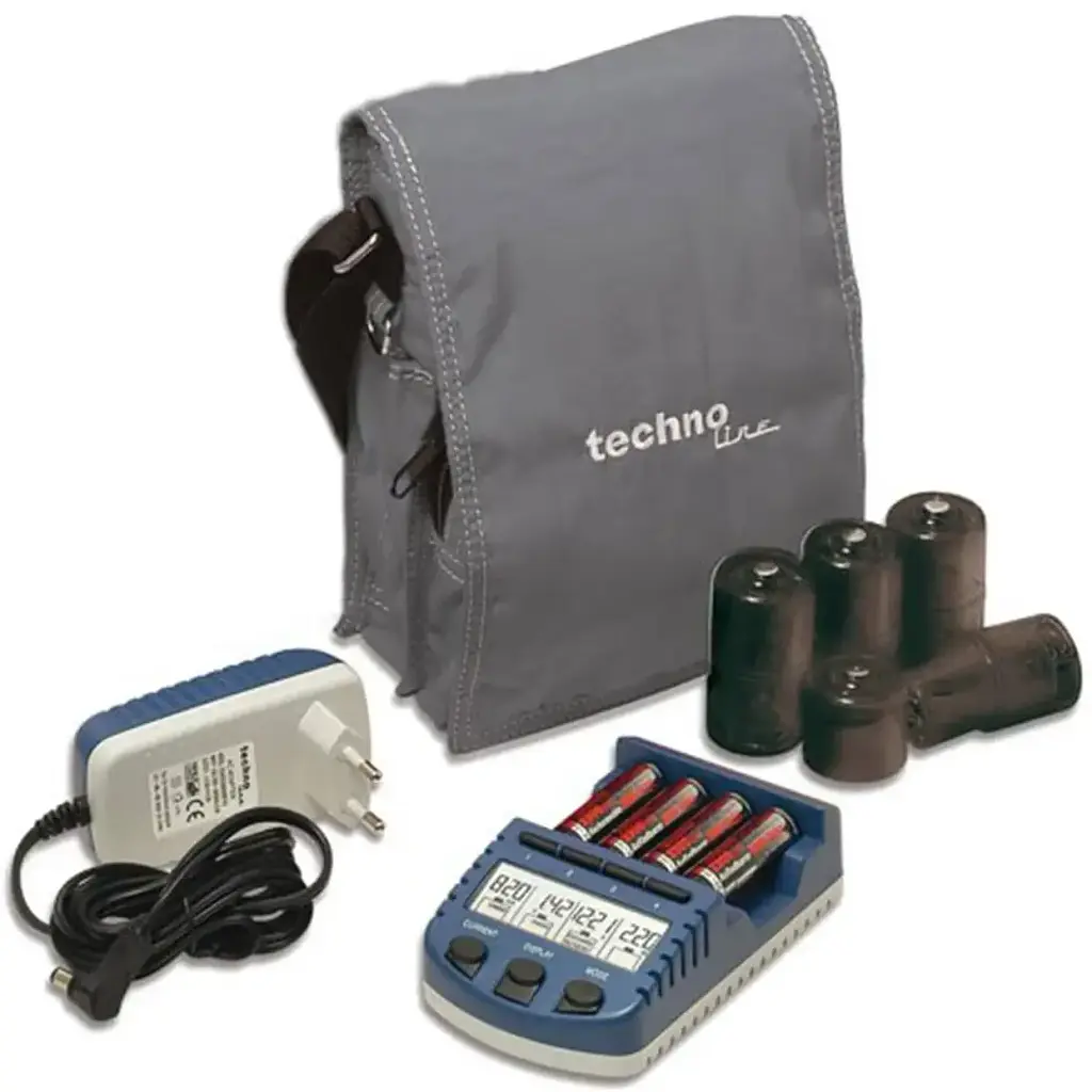Зарядное устройство Technoline BC1000 SET + аккумуляторы (BC1000) для аккумуляторных батарей AA и ААА  - фото 3