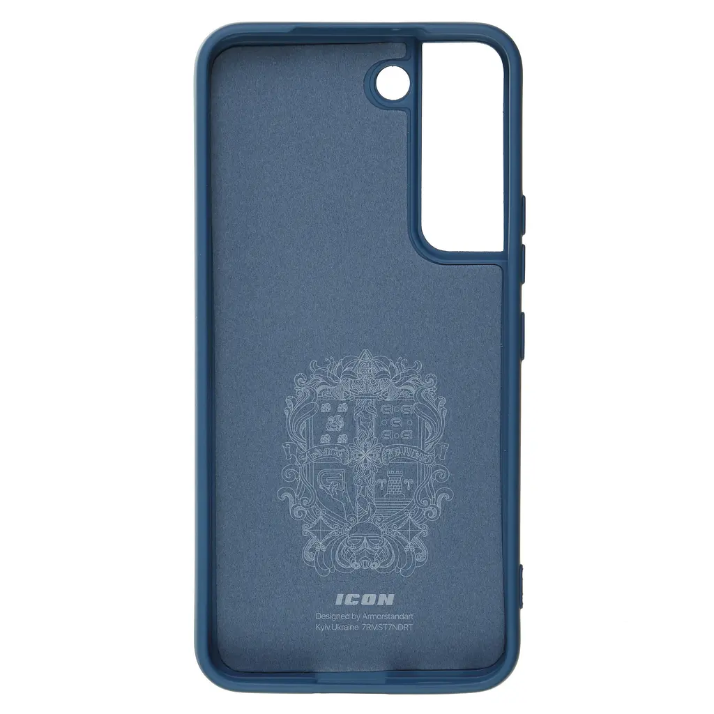 Чехол ArmorStandart ICON для Samsung S22 5G (SM-S901) Dark Blue (ARM62669) - фото 2