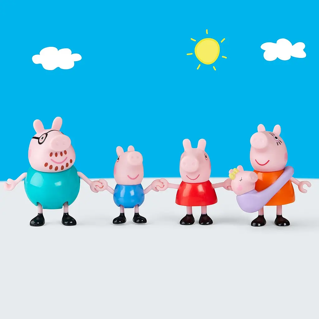 Набір фігурок Peppa Figurines – Велика родина Пеппи - фото 8