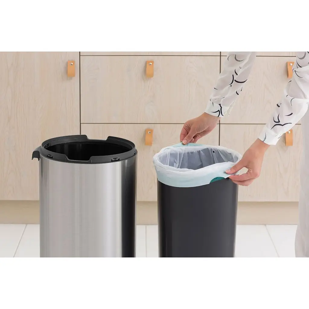 Відро для сміття Brabantia Touch Bin сталеве 30 л (115462) - фото 11