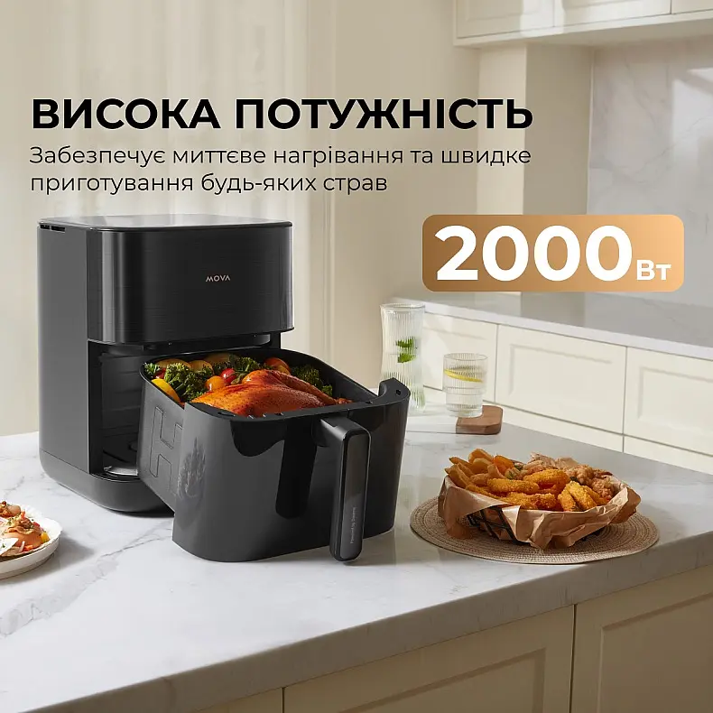 Мультипіч Mova AeroChef FD10s Pro Black - фото 6