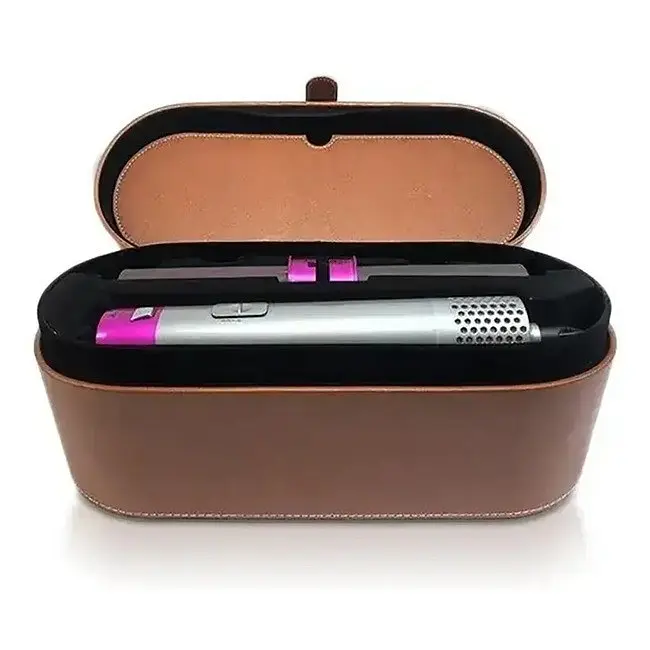 Стайлер фен щітка для волосся 5в1 Hair Brush в кейсі 1000Вт UKC 9234 Pink ТР - фото 8
