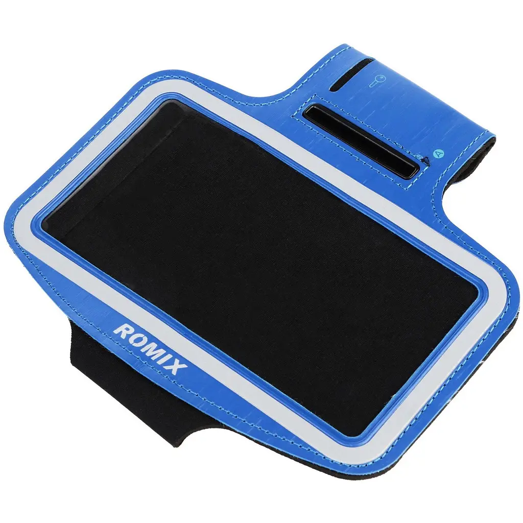 Чохол на руку Romix RH07 Touch Screen Armband Case 4.7 Blue - фото 2