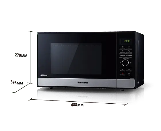Мікрохвильова піч інверторна Panasonic NN-SD38HSZPE Openbox - фото 3