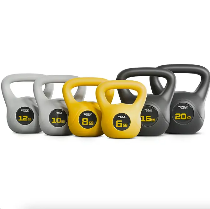 Гиря вінілова 12кг Trex Sport TX-012CKB сірий - фото 15