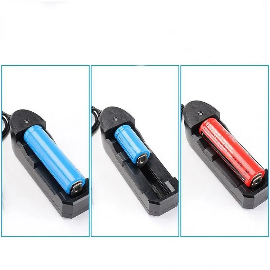 Зарядний пристрій Normal BMAX Charger на 1 слот Black (11008) - фото 5