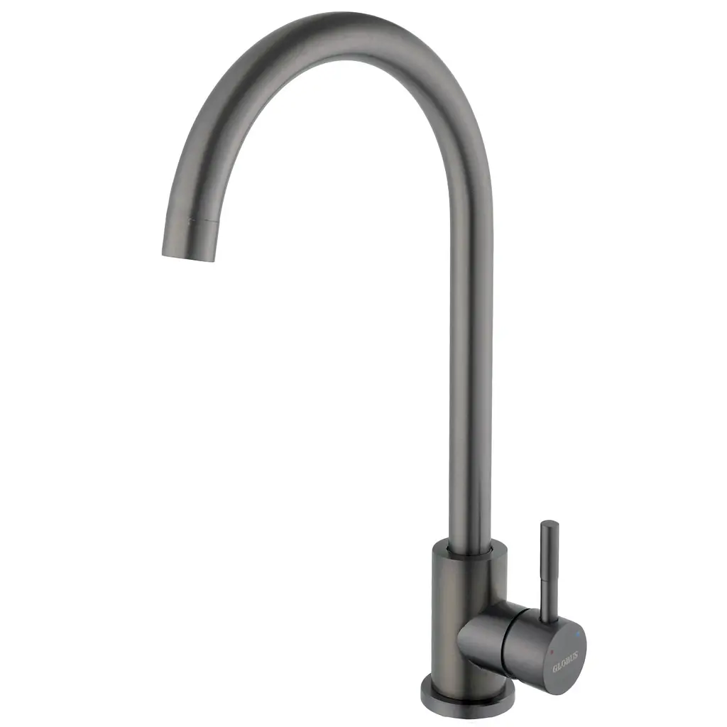 Смеситель для кухни Globus Lux Alpen SBT1-203S-GP Графит - фото 2
