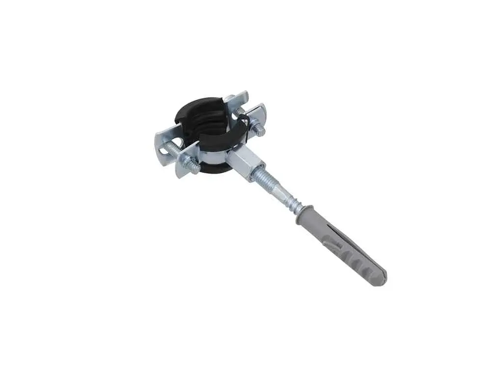 Хомут RAFTEC для кріплення труб, DN 20, 3/4", ф26-28 мм, гайка М8/10, (2шт.уп.) RHO-2628 - фото 4